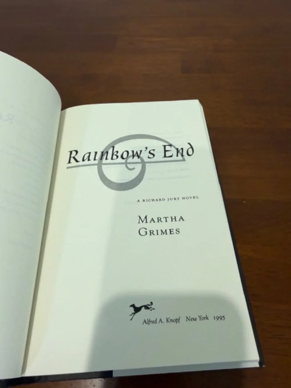 Rainbow’s End Hardcover Book